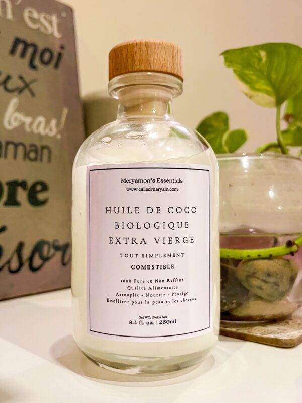 Huile de Coco Bio Extra Vierge - Comestible